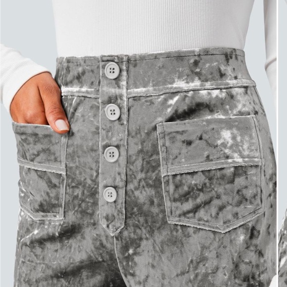 HALARA Gray Straight Leg Pants - Picture 6 of 6